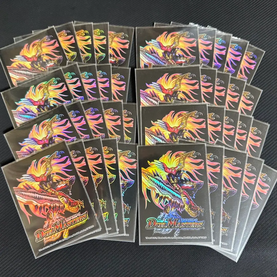 ボルシャック・ギルクロス・NEX スリーブ カードプロテクト 40枚+未使用2枚 ボルシャックスリーブギルクロスNEX スリーブ デュエル