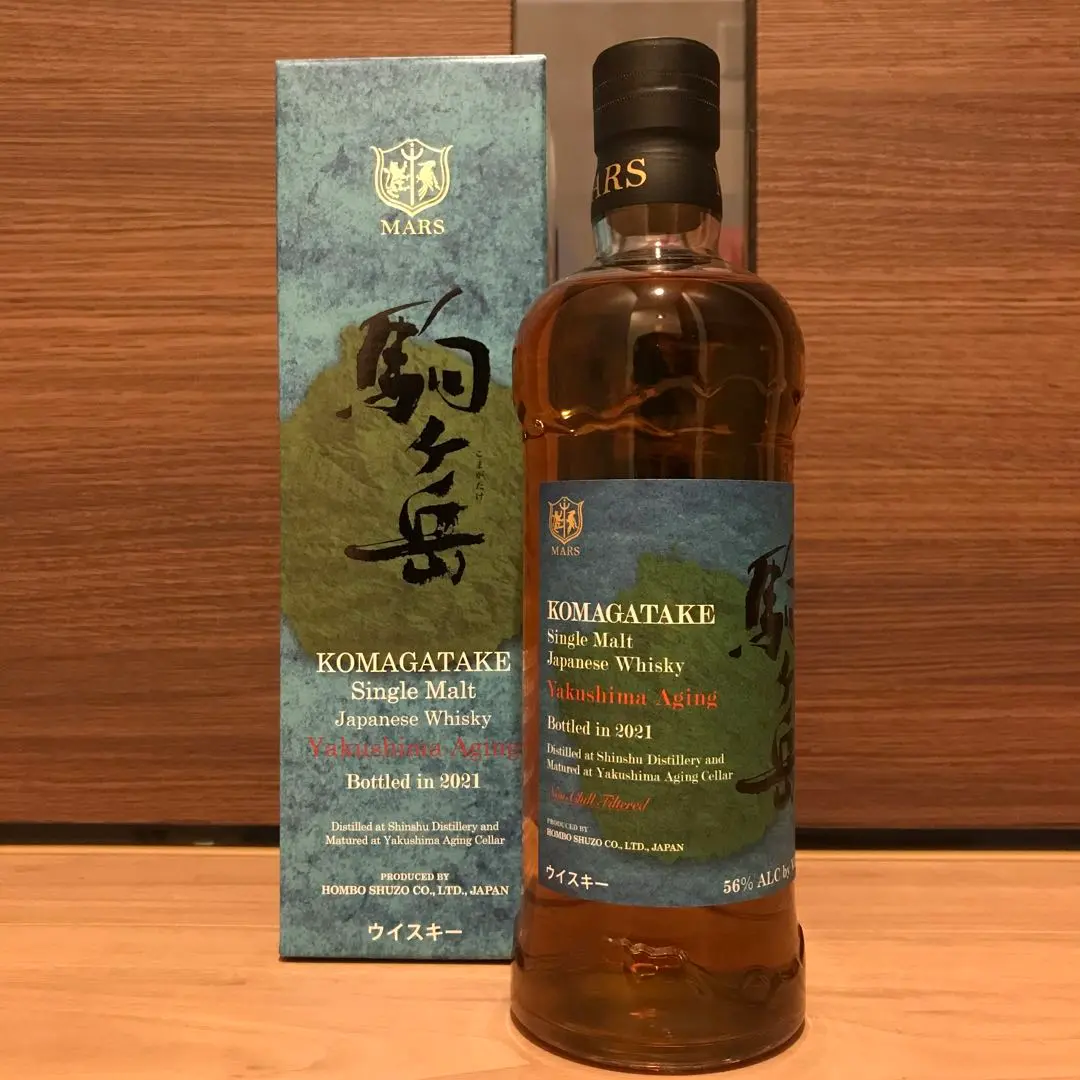 シングルモルト駒ヶ岳 屋久島エージング Bottled in 2021 シングルモルト駒ヶ岳 屋久島エージング Bottled in 2021 700ml