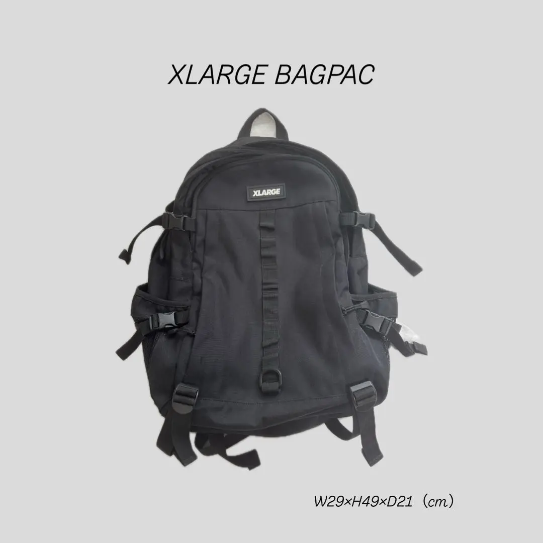 XLARGE ブラック バックパック(未使用) m81488134933_1.jpg?1747387247