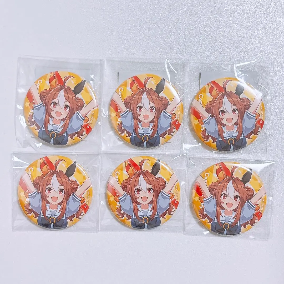 Thumbnail of Umamusume Copano Rickey can badge character badge uniform official can badge