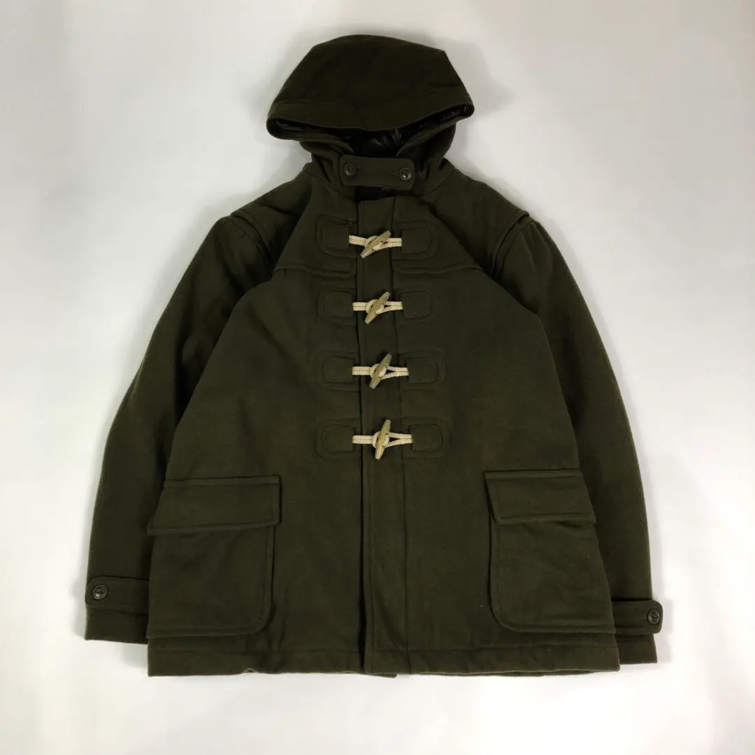 80s-90s GLOVERALL ダッフルコート　ブラック　英国製　52 Oasis! UK 1980's-90's Gloverall Duffel Coat イングランド製