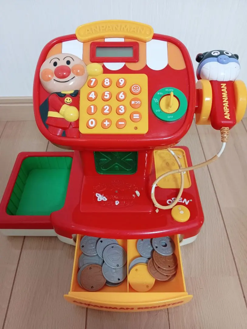Thumbnail of Anpanman Cash Register Toy with Coins