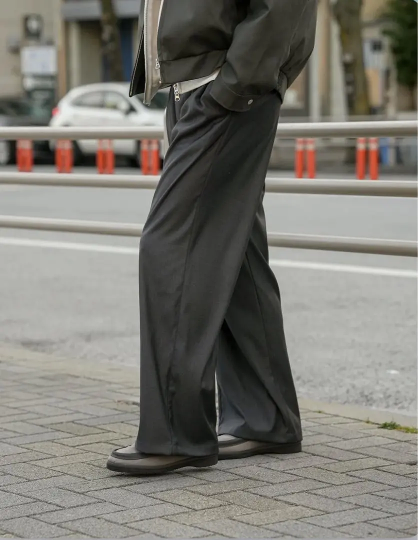 パンツ BONBON STORE TWO TUCK PANTS B4012 BLUETOWN TWO TUCK PANTS B4012 - パンツ工場 直営 店