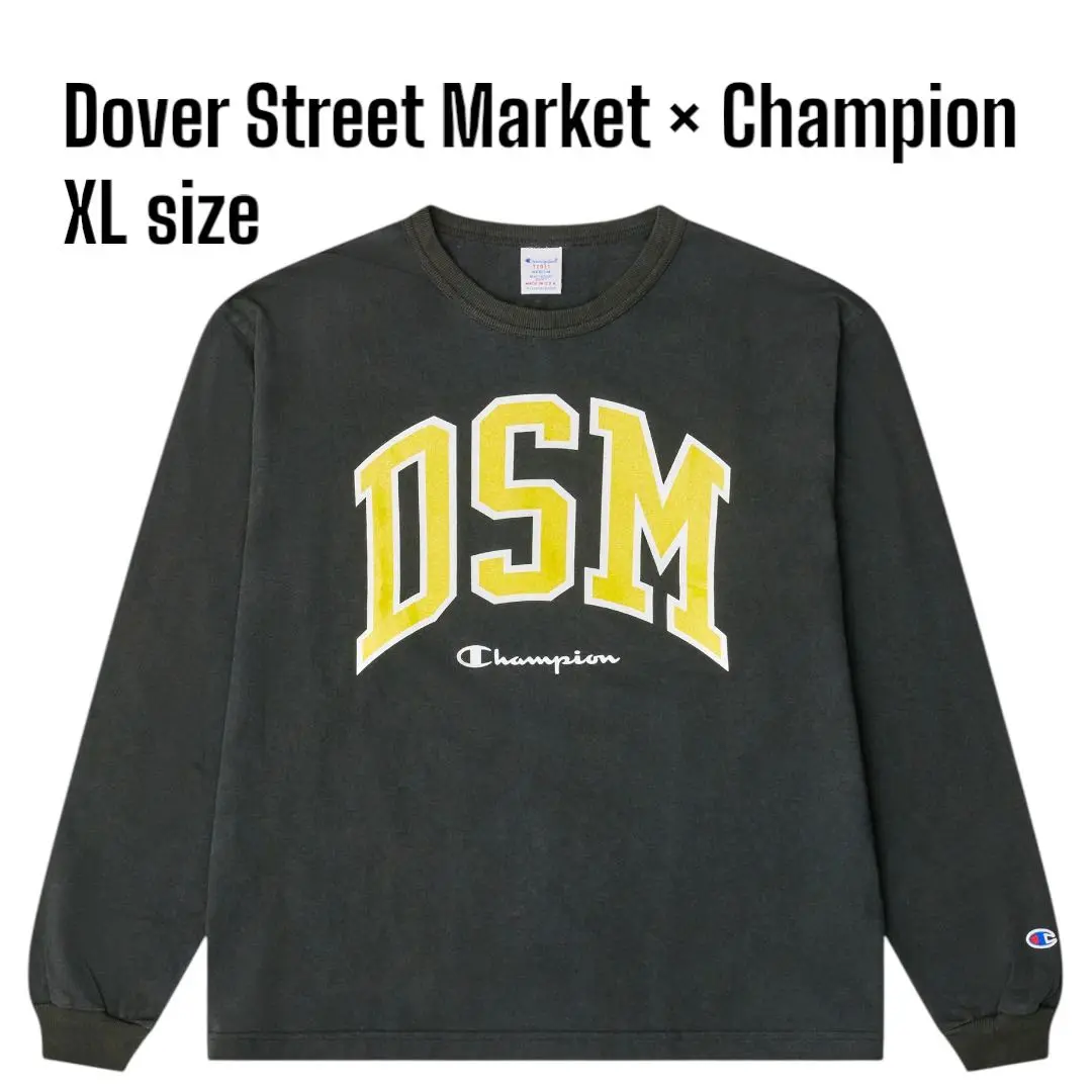 Dover Street Market × Champion 長袖tシャツXL 2025年最新】dover street market championの人気アイテム