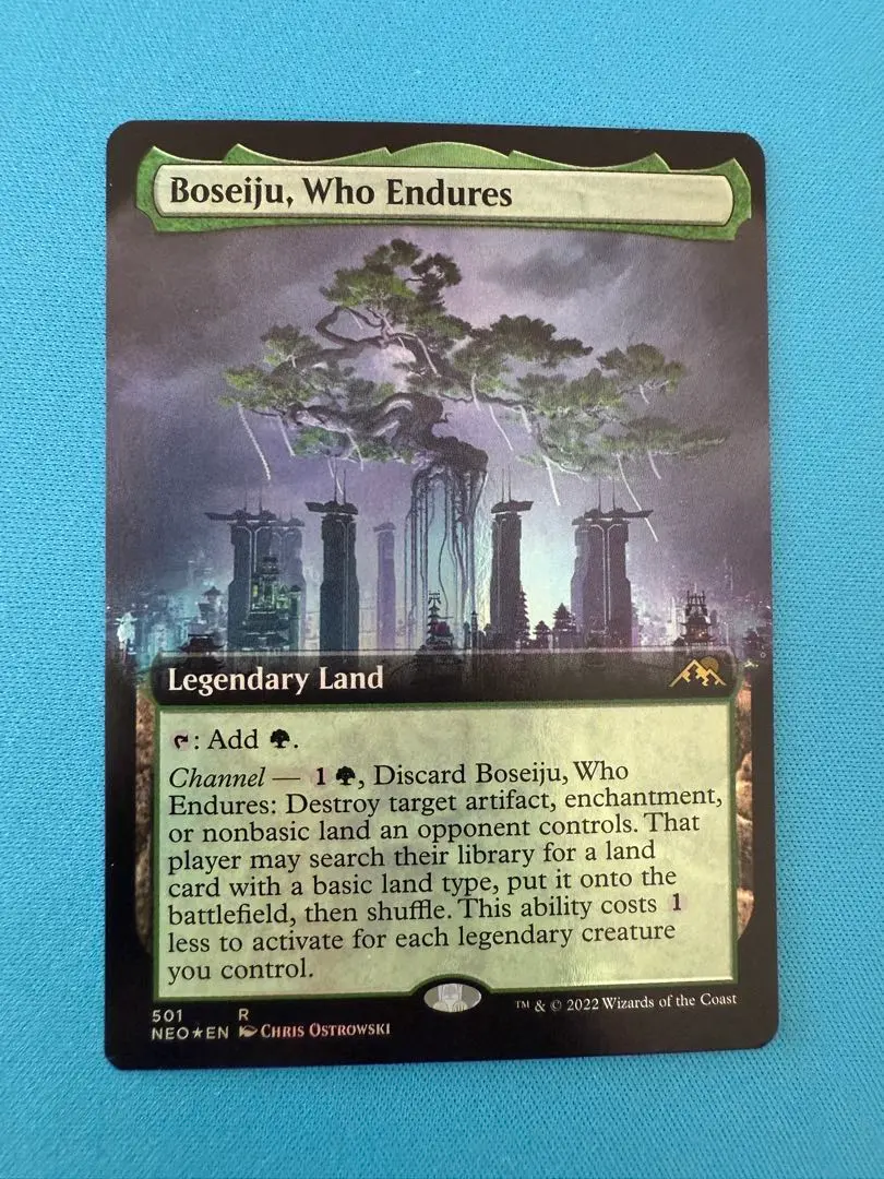 MTG 耐え抜くもの、母聖樹〈foil〉 FOIL)耐え抜くもの、母聖樹/Boseiju, Who Endures《日本語》【NEO】