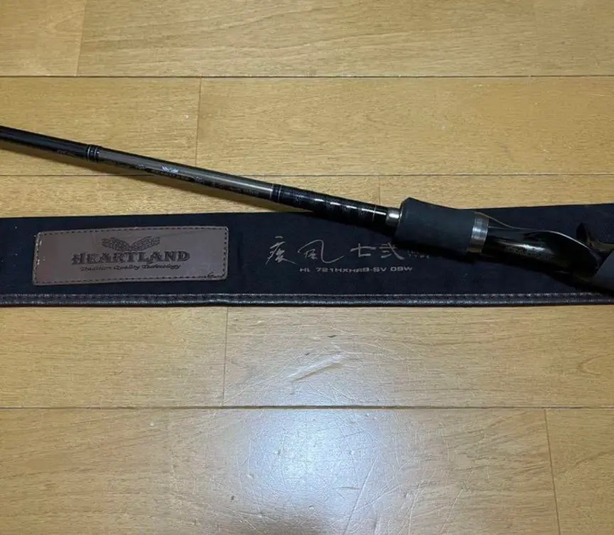 極美品　HEARTLAND 疾風七弍 HL721HRB-SV 09E ダイワ(Daiwa) HL 721HRB-SV 09E 疾風七弐(HA・YA・TE TYPE-E