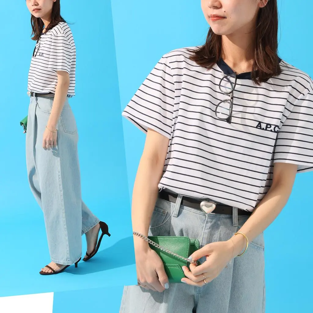 未使用 A.P.C.カットソーJOURNAL STANDARD relume購入 2025年最新】レリューム ジャーナルスタンダード a.p.cの人気