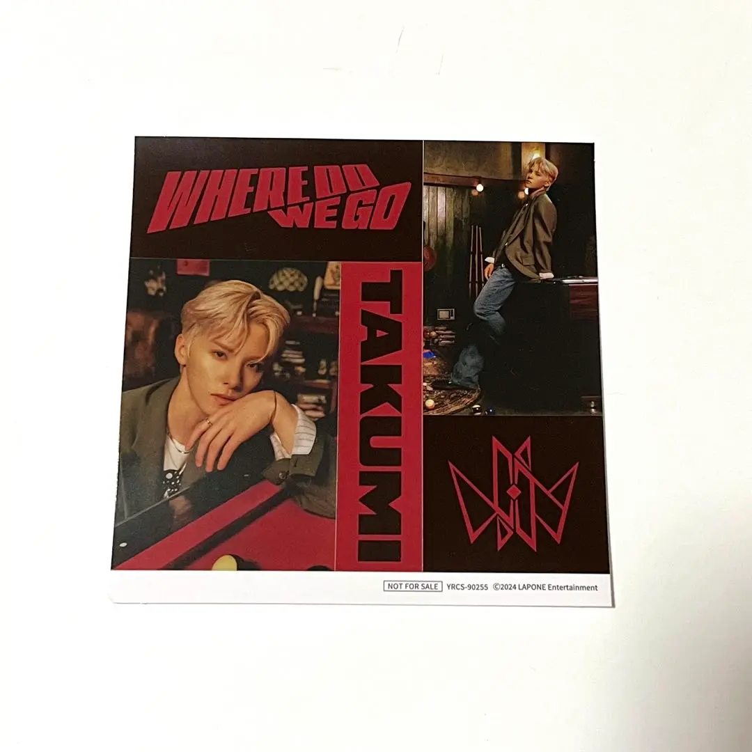 Thumbnail of Takumi Kawanishi (JO1) Sticker A