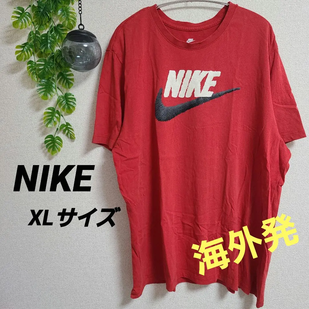 Thumbnail of NIKE nike Nike American vintage clothing, overseas made T-shirt, red, XL