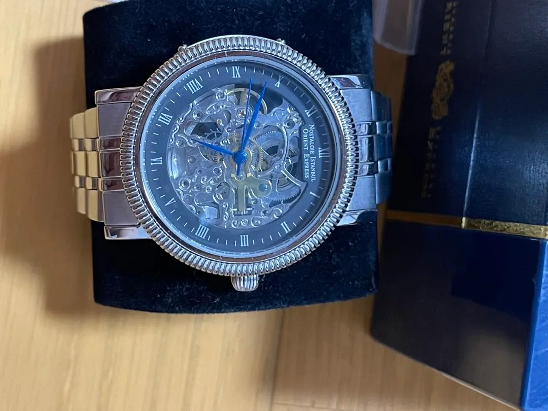 稼働 Orient Expressオリエントエクスプレス フルスケルトン自動巻き 2025年最新】時計 orient expressの人気アイテム - メルカリ