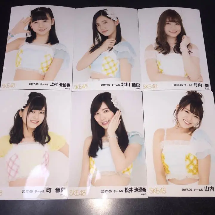 SKE48 2017 4月 月別 ランダム 生写真 3種コンプ 検)総選挙
