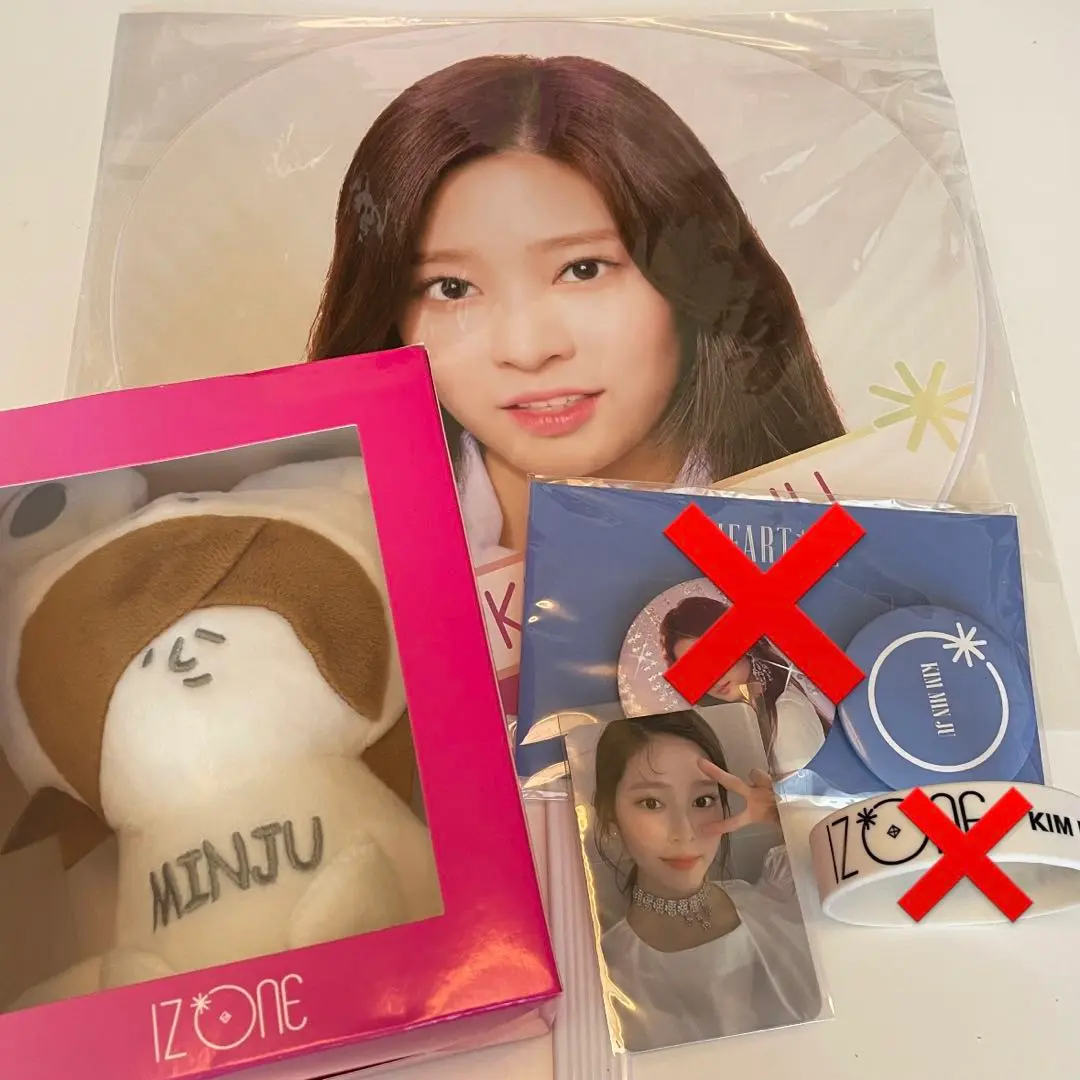 IZ*ONE アイズワン　ミンジュ　グッツまとめ IZ*ONE Japan 1st Photobox【official】 on X: 