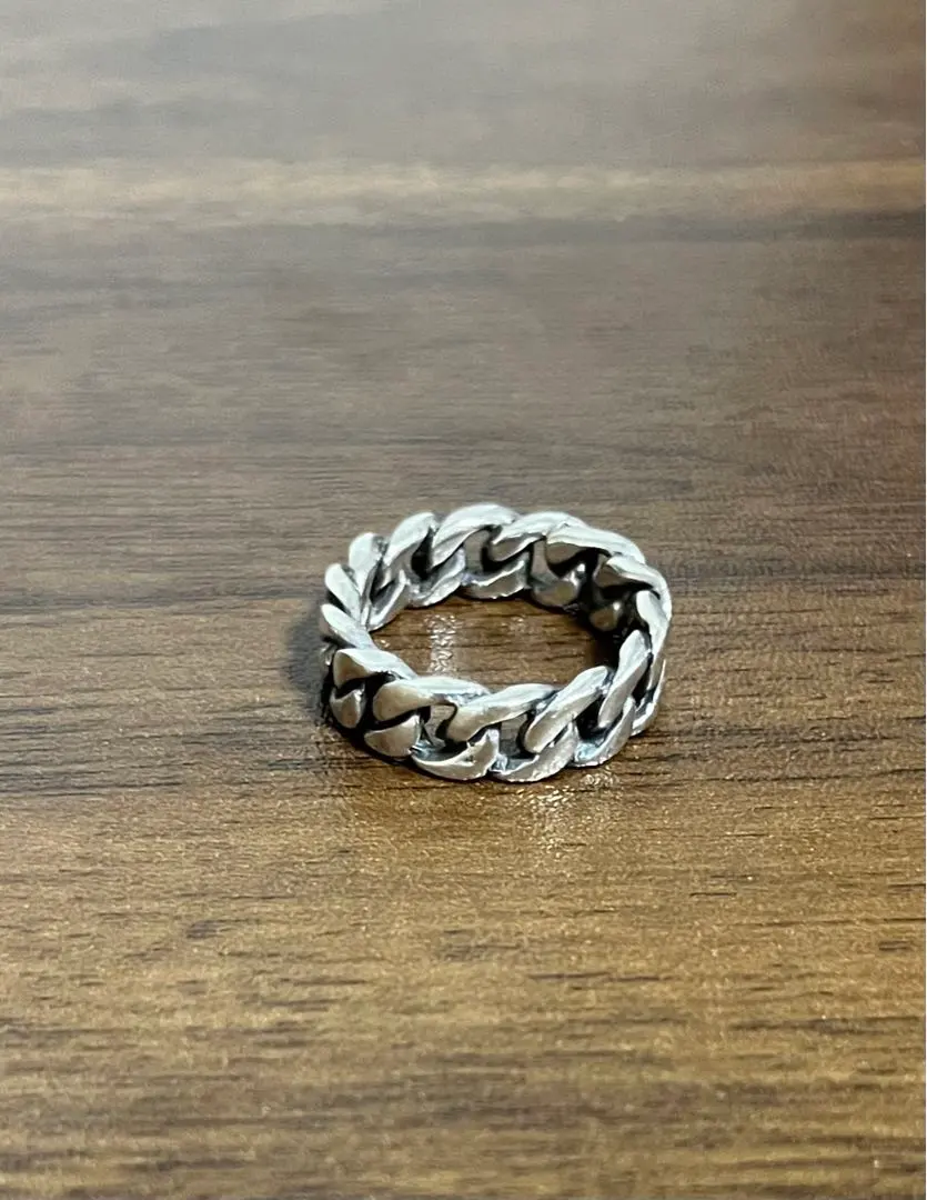 Thumbnail of Chain ring, silver 925, size 17