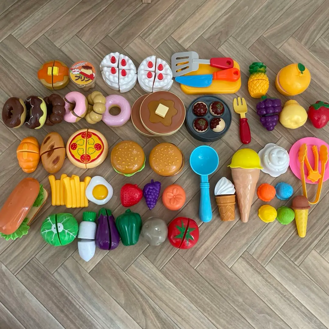 Thumbnail of Play food, vegetables, shopping, cooking, cuisine, pretend play, bulk sale