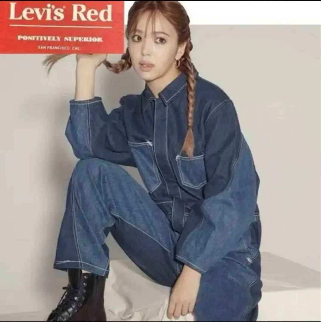 mika♡ リーバイス　RED オーバーオール　M 楽天市場】リーバイスレッド オーバーオールの通販