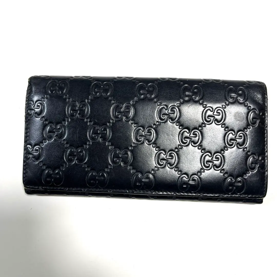 Thumbnail of GUCCI leather wallet