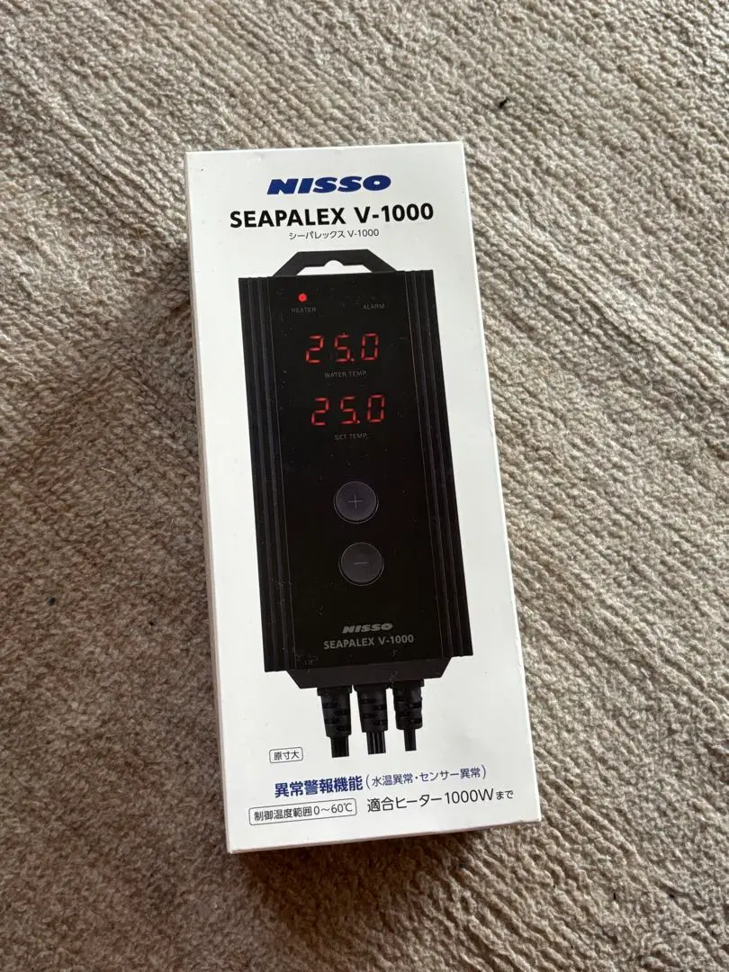 ニッソー　ストロングセーフ1000 シーパレックスV-1000 楽天市場】☆ニッソー プロテクトヒーター ストロングセーフ