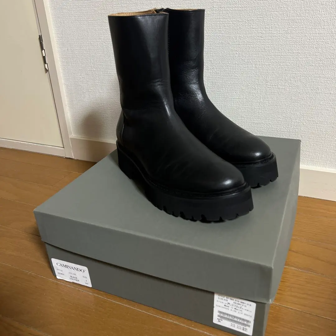 2025年最新】カミナンド side zip ブーツの人気アイテム - メルカリ