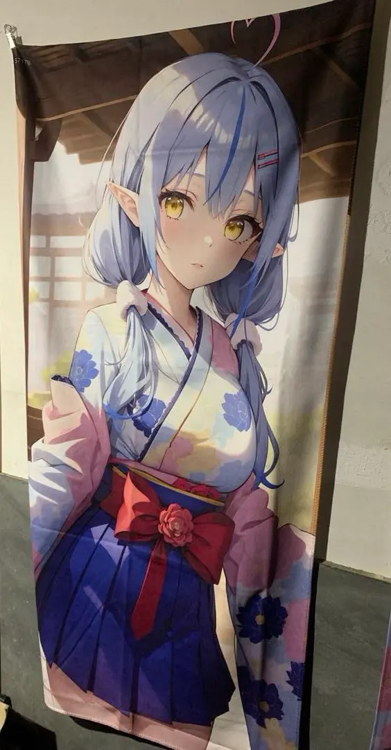 Thumbnail of Yukihana Lamy Towel Tapestry