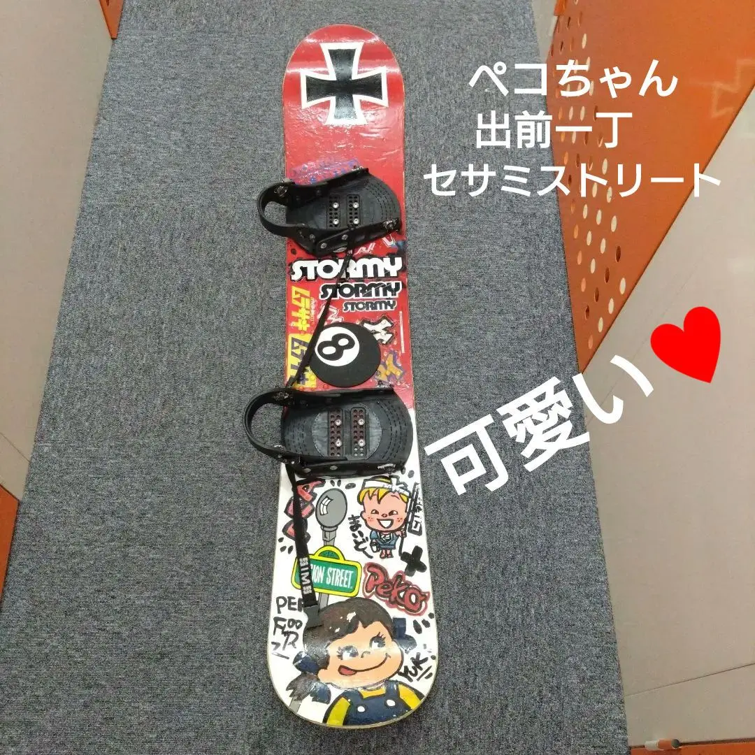 2枚組　Burton chager スノーボード セサミストリートスノーボード 2枚組 Burton chager スノーボード セサミストリート