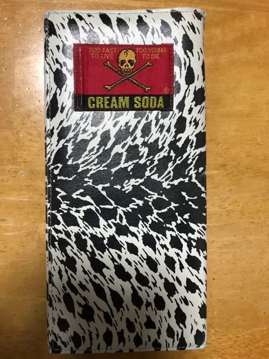 【激レア】CREAM SODA ウォレットチェーン　ドクロ 激レア】CREAM SODA ウォレットチェーン ドクロ クリームソーダ