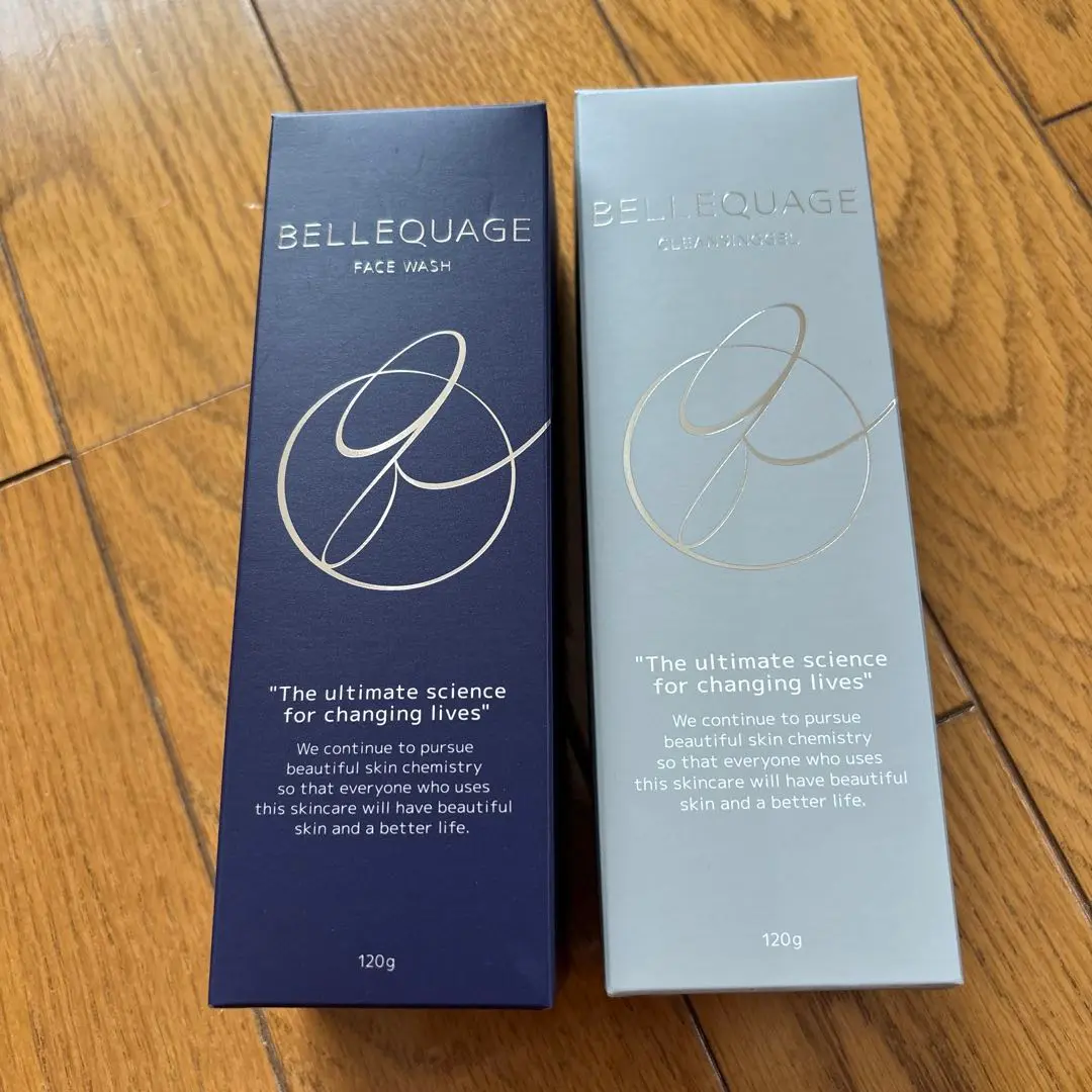 最終値下げBELLEQUAGE FACE WASH ＆クレンジングジェル ベルクアージュ(BELLEQUAGE)ヒト幹細胞美容液・化粧水・クリーム