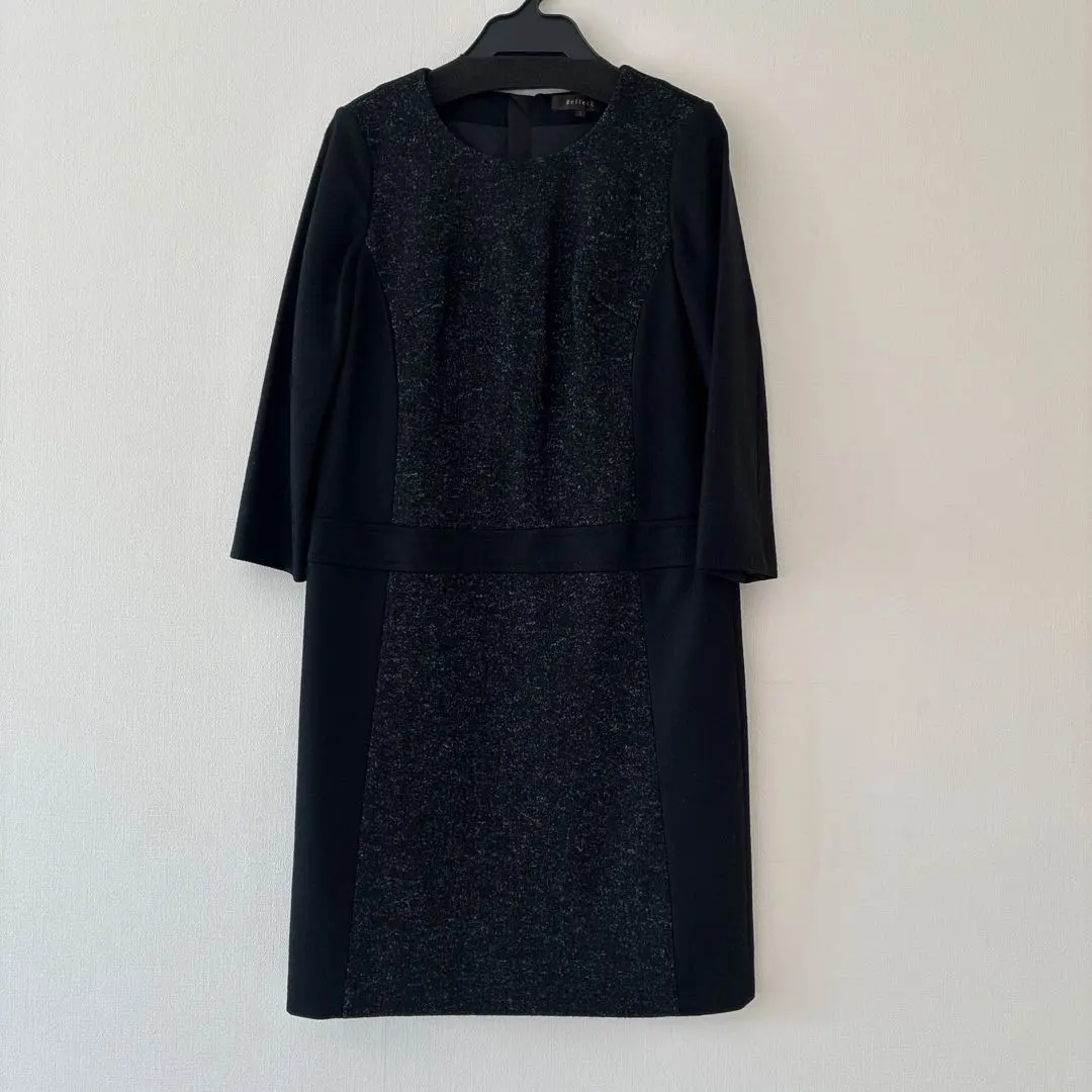 Reflect 黑色及膝连衣裙 7 的縮圖