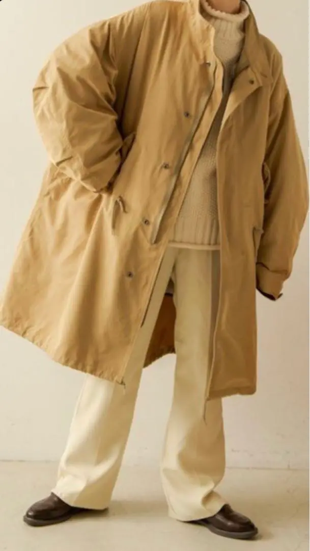 ANGIE BINTAG by meg モッズコートファー付き2way