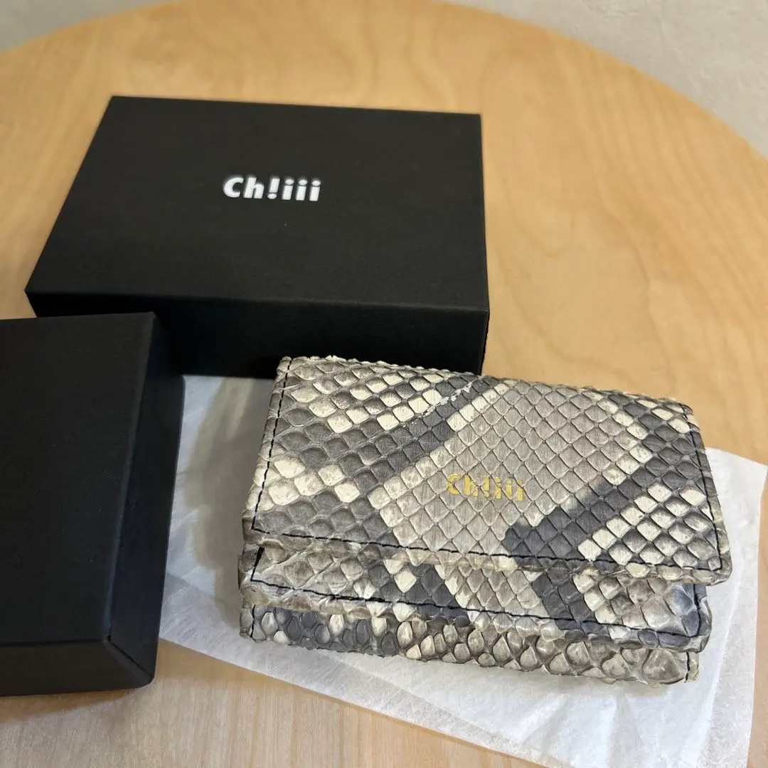 chiiiibag Python マイクロウォレット ch!iii chiiiibag Python Micro Wallet