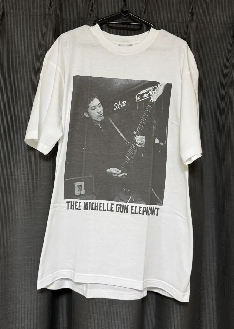 新品POP ROCKER初期ミッシェル・ガン・エレファント TシャツXL激レア ミッシェルガンエレファント】90s USA製 バンド Tシャツ ロックT