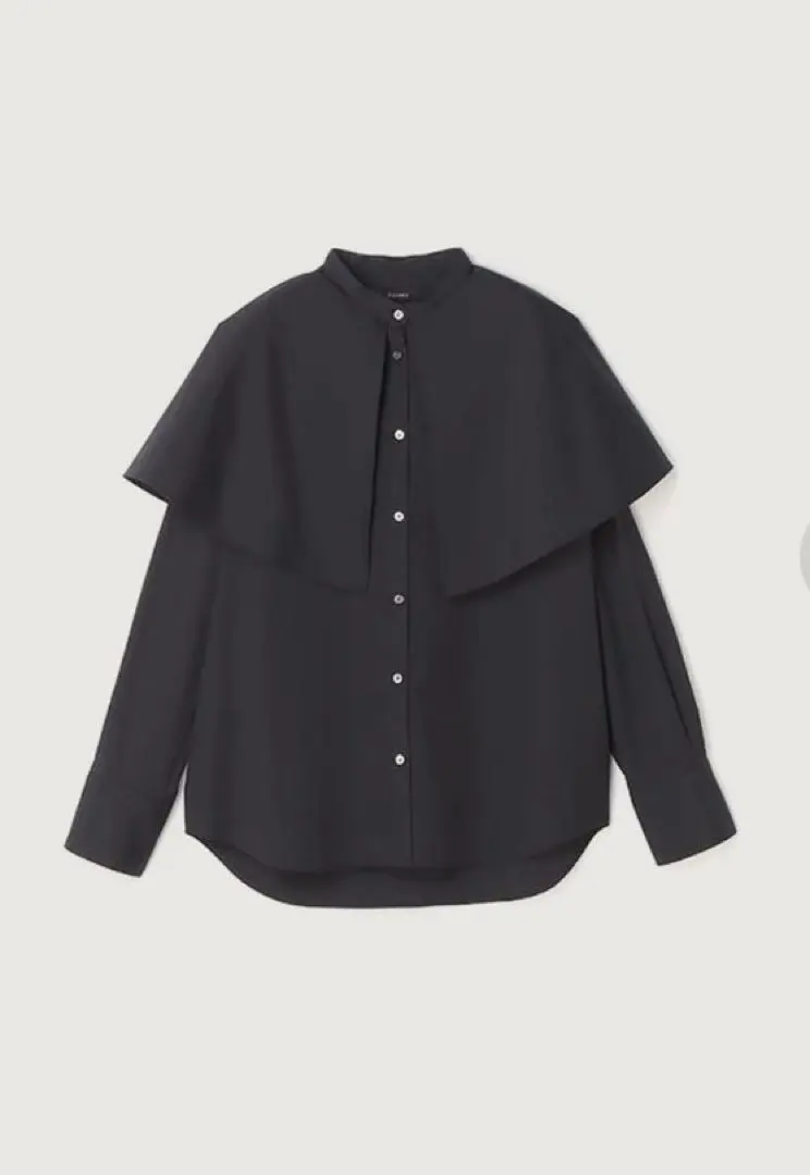 【極美品】阿紐安 anuans 斗篷細節襯衫 的縮圖