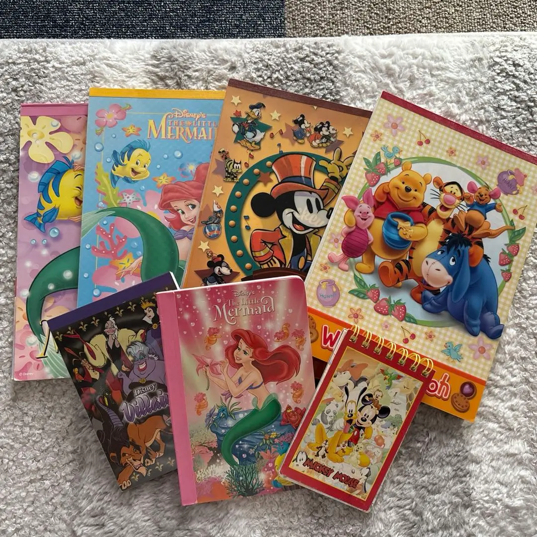 Thumbnail of Final Price Drop!! [Heisei Retro] Disney Memo Pad Set [7 Items]