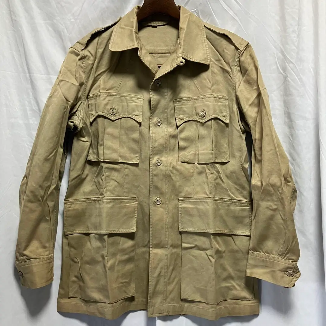 米軍　50'S USAF コットン トロピカルジャケット TAN 50s 米軍 USAF コットン トロピカルジャケット タン 38S