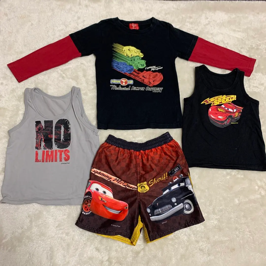 110 卡通車 トップス與泳衣套裝 組合出售 的縮圖