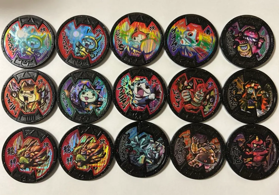 Thumbnail of Yo-kai Medals - Lot of 15