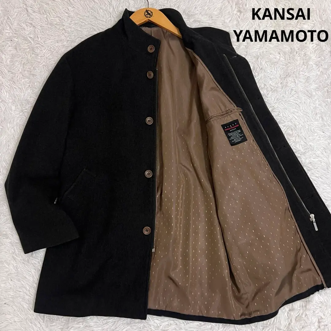 ◆美品◆ KANSAI YAMAMOTO HOMME メンズ　コート　ブラック 楽天市場】Yohji Yamamoto COSTUME D'HOMME ヨウジヤマモト