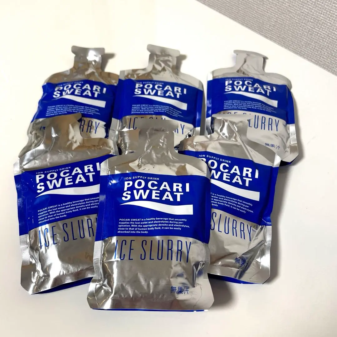 大塚製薬　POCARI SWEAT アイススラリー ⭐︎最終値下げ⭐︎ Amazon | 大塚製薬 ポカリスエット アイススラリー 9個 | ポカリ