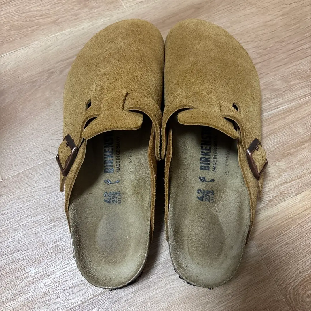 Thumbnail of BIRKENSTOCK Brown Clog Sandals