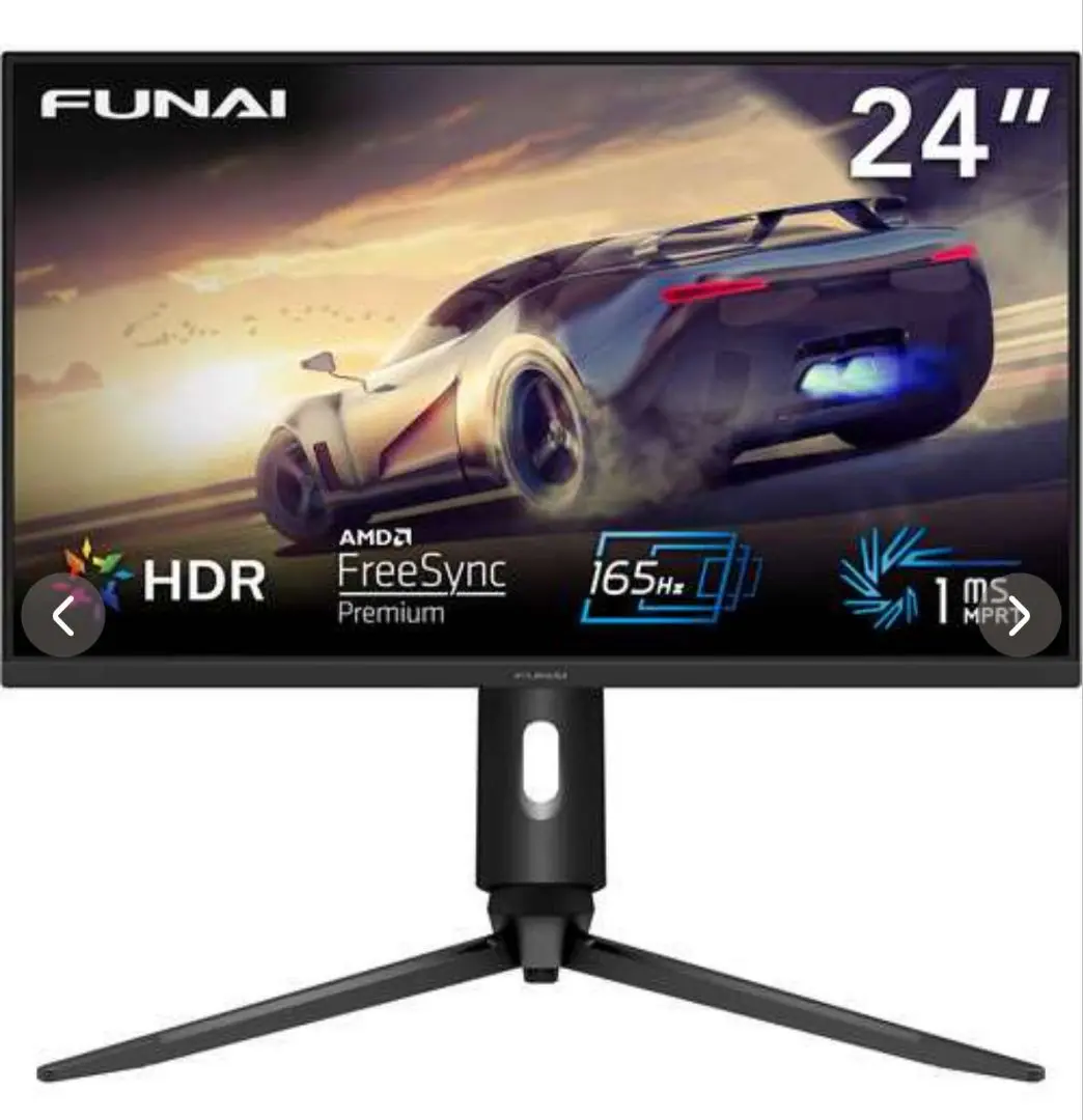 2023年製 FUNAI 4Kゲーミングモニター　144hz 27型　(箱あり) FGM-27F750｜ゲーミングモニター｜FUNAIゲーミング機器情報