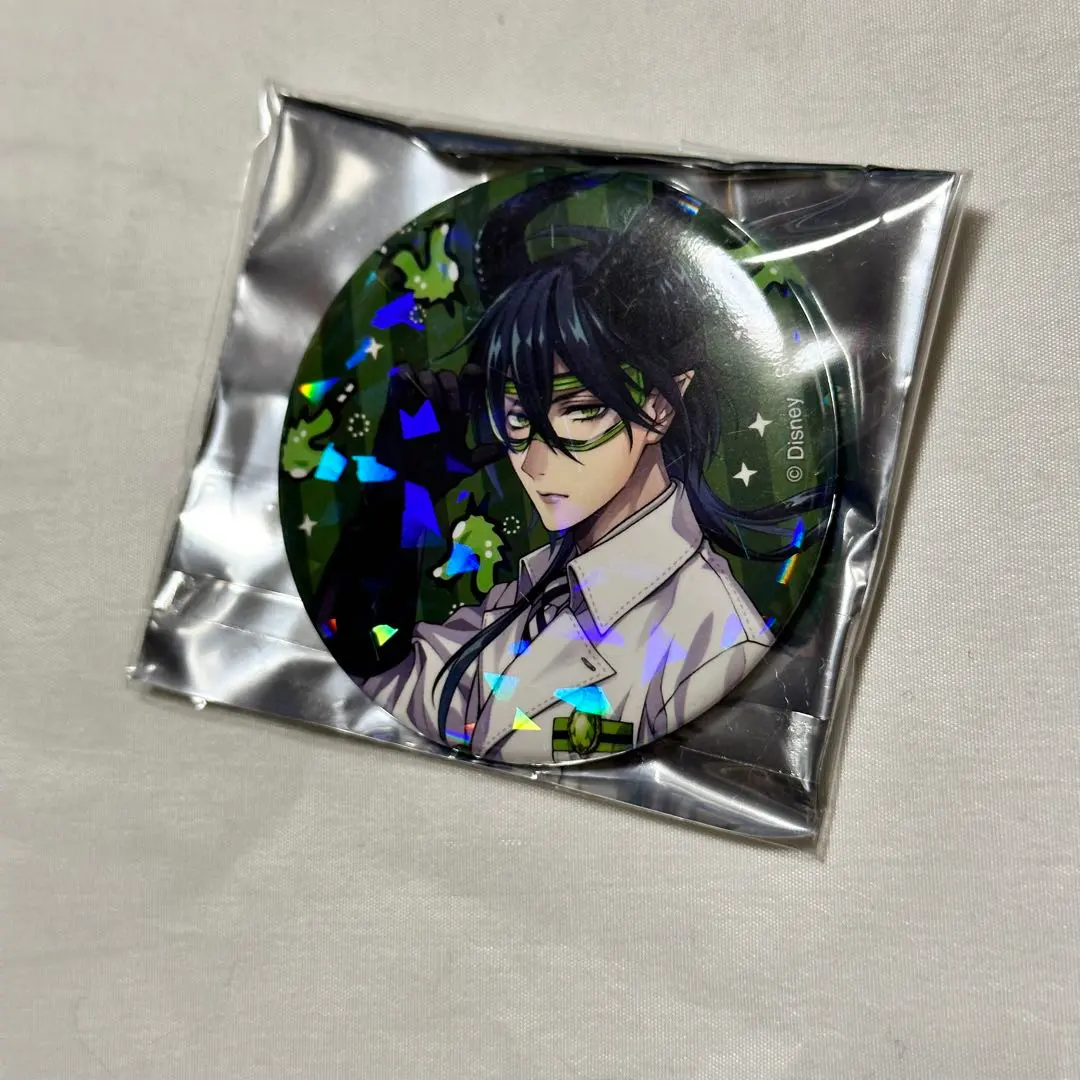 Thumbnail of Discontinued Twisted Wonderland Hologram Can Badge Malleus Draconia Maleficent