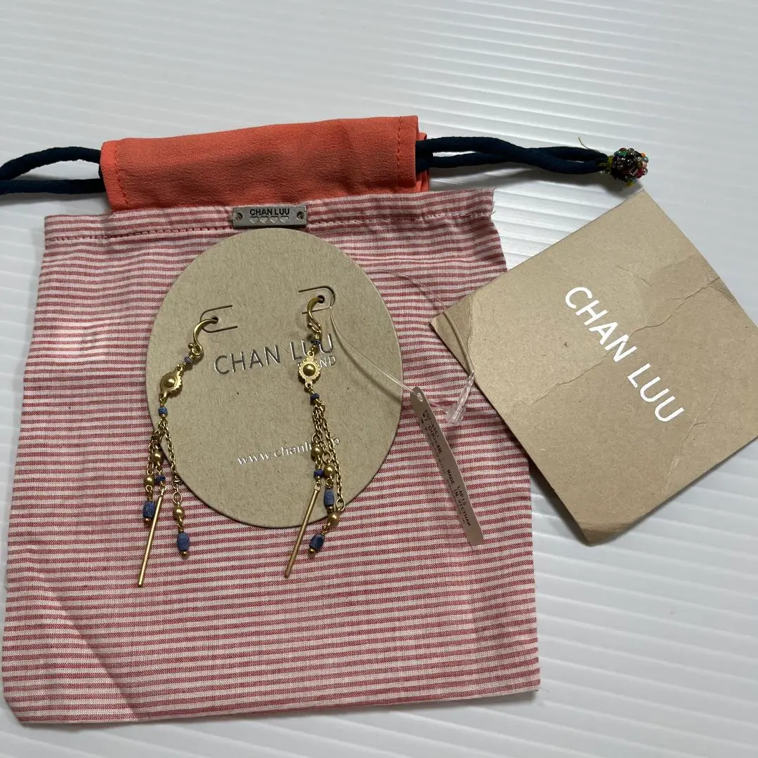 CHAN LUU チャンルー　新品値札付き❗️ピアス　¥22000 CHAN LUU チャンルー 新品値札付き❗️ピアス ¥22000 - メルカリ