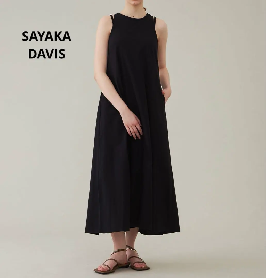 SAYAKADAVIS サヤカデイヴィス コットン キャミソールワンピース 2