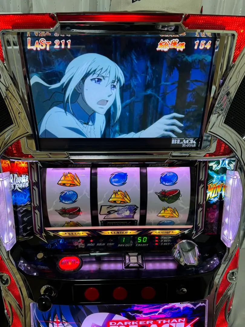 パチスロ　ダーカーザンブラック スロット実機 ダーカーザンブラック DARKER THAN BLACK