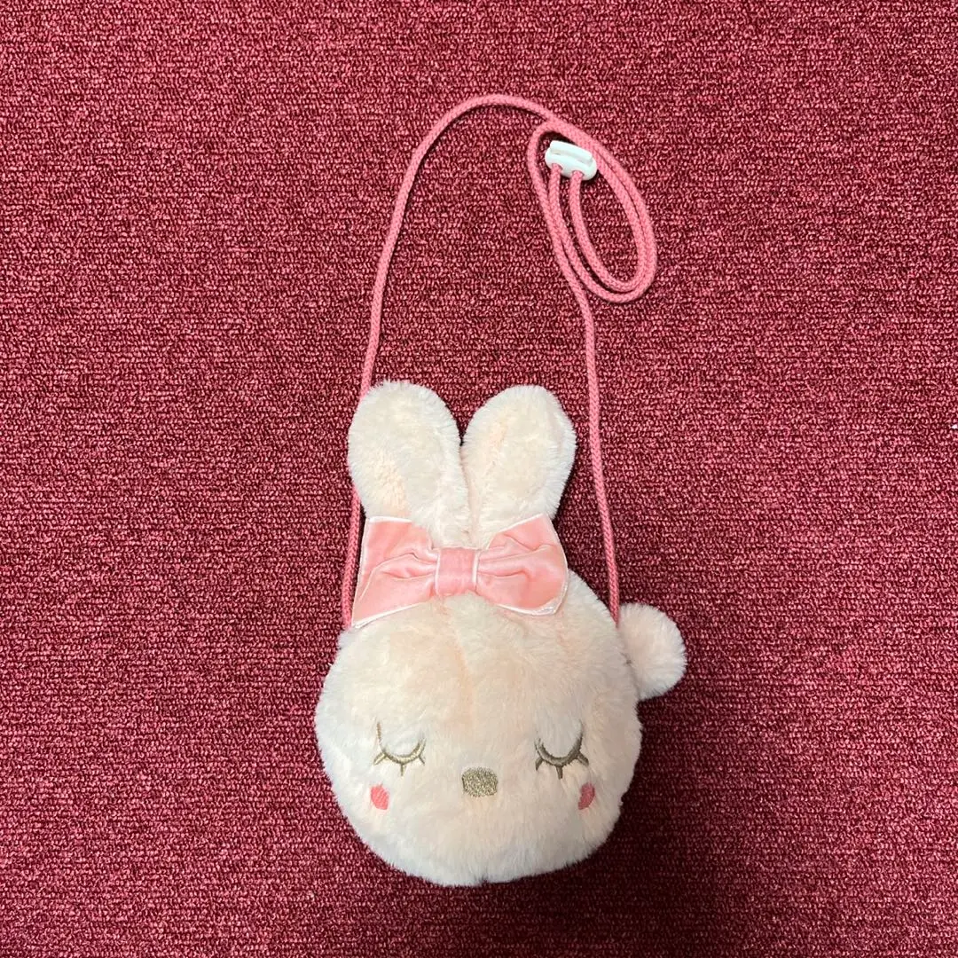 Thumbnail of KP Knit Planner Rabbit-Shaped Pochette, Pink
