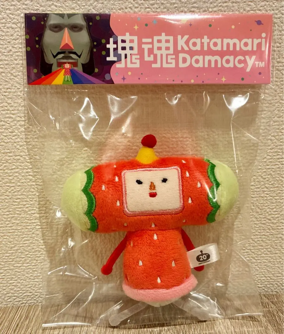 塊魂 ぬいぐるみ まとめて 大量 キーホルダー 塊魂 イチゴチャン ぬいぐるみ キーホルダー 20周年 新品未開封