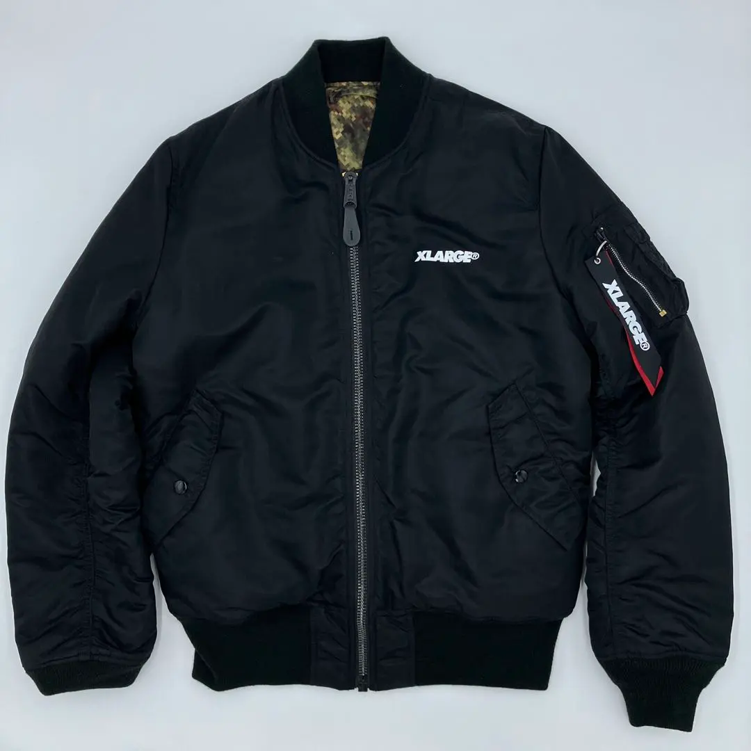 【お値下中】【美品】xlarge Alpha IndustriesMA-1 2025年最新】X-LARGE メンズ MA-1・フライトジャケットの人気アイテム