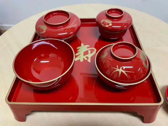 明治期 朱塗大平椀 五客 幅17.3cm 天然木 木製漆器 漆芸 CK77 明治期 朱塗大平椀 五客 幅17.3cm 天然木 木製漆器 漆