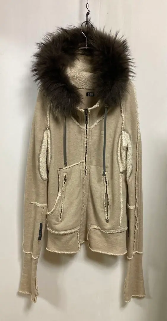 LGB ラクーンファーパーカー LGB ルグランブルー ラクーン ファー パーカー L.G.B. Hoodie