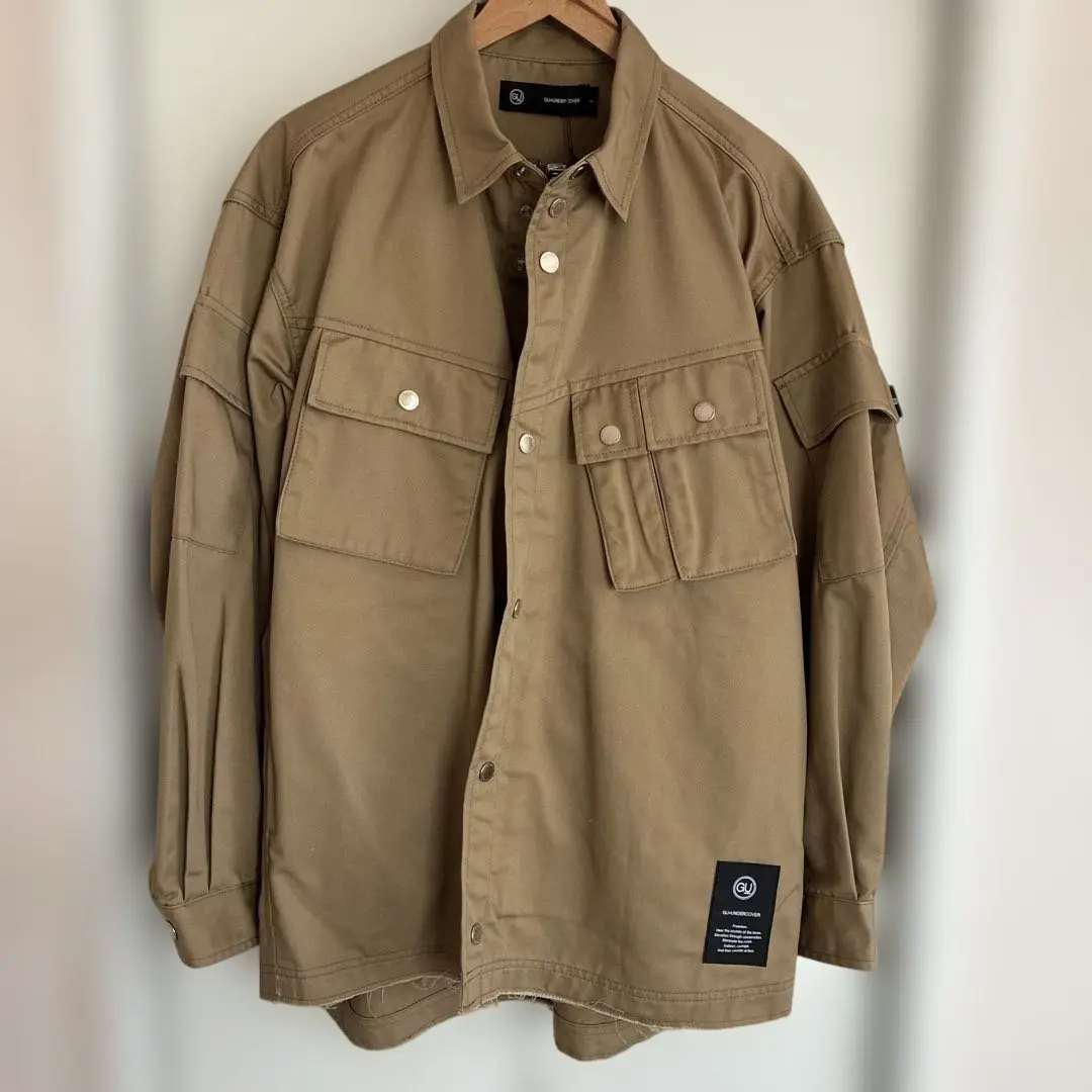 GU UNDERCOVER 米色 軍裝外套 全新附吊牌 的縮圖