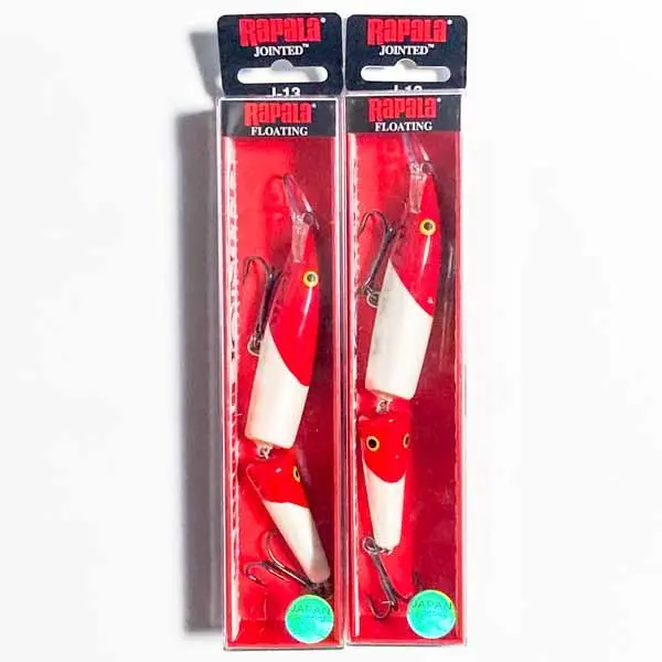 ★即決！ラパラ J-11 レッドヘッドチェイサー 3個セット★Rapala ラパラ「フローティング ジョインテッド -レッド ヘッド